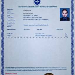 Edit Address on Certificate