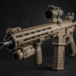 Realistic Firearm Photo