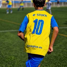 DSLR Soccer Action Shot