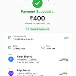 UPI Payment Success Screenshot