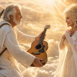 Kenny Rogers Heaven Portrait