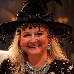 Straightened Witch Hat Portrait