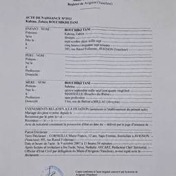 Birth Certificate Date Edit