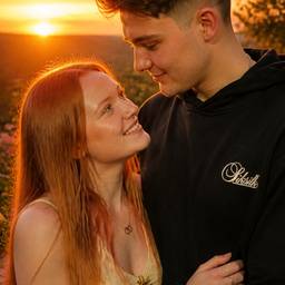 Romantic Sunset Couple