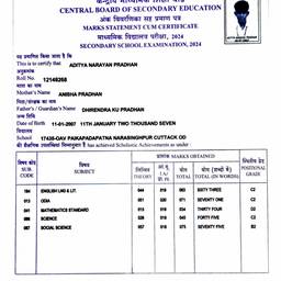 Marksheet Result Status Edit