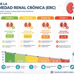 Kidney Disease Stages Infographic