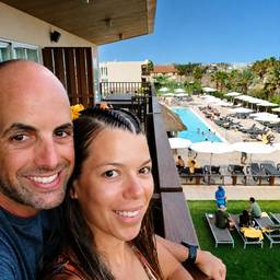 Resort Couple Clear Sky