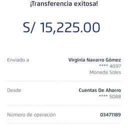 Bank Transfer Name Edit