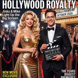 After - Hollywood Royalty Magazine Cover