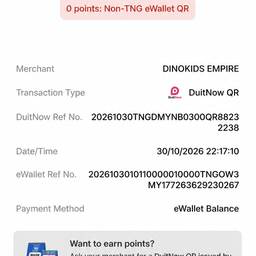 TNG eWallet Receipt Edit