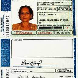 Depois - Foto de Carteira de Motorista Aprimorada