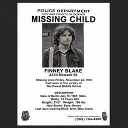 Missing Child Poster Edit