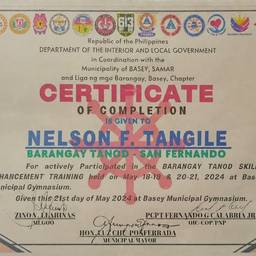 Certificate Name Change