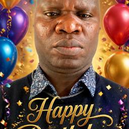 Birthday Portrait Edit