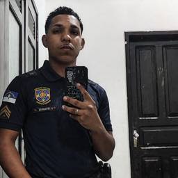 After - Police Uniform Selfie Edit