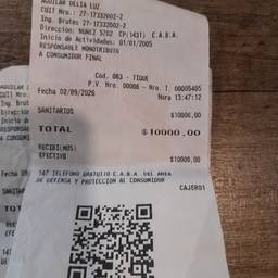 Receipt Date Edit