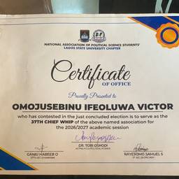 Certificate Text Edit