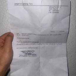 Après - Modifier le texte d'un certificat médical