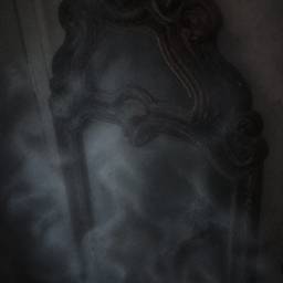 Misty Ornate Mirror