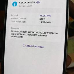 Bank Transaction Date Edit