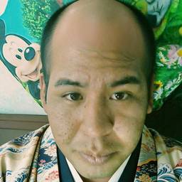 Bald Kimono Portrait