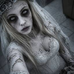 After - Corpse Bride Horror Portrait