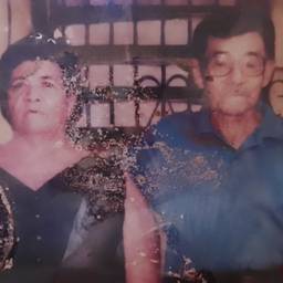 Antes - Restaurar Foto Antiga Danificada