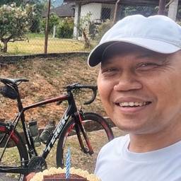 After - Birthday Cake & Bike Selfie