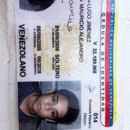 Venezuelan ID Card Date Edit
