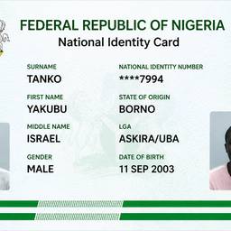 After - ID Card Enhancement