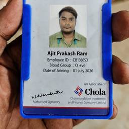 Employee ID Card Photo Edit