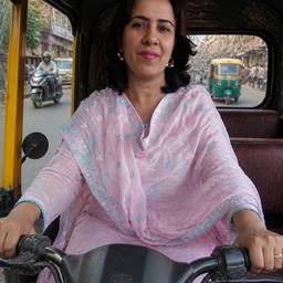 Rickshaw Ride Portrait