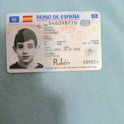 Spanish DNI Birth Date Edit
