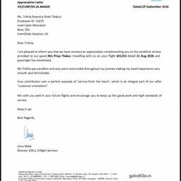 Editable Scanned Letter
