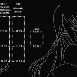 Anime Art Black White