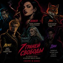 Noir Comic Movie Poster