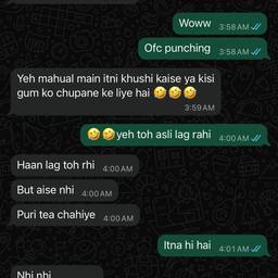 Avant - Modification de l'horodatage d'un chat WhatsApp