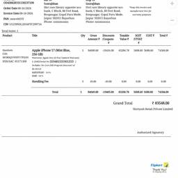 Invoice Total Amount Edit