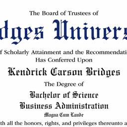 Diploma Name Edit