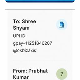 Edit UPI Payment Amount