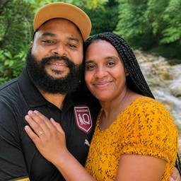 Romantic Couple Portrait Merge