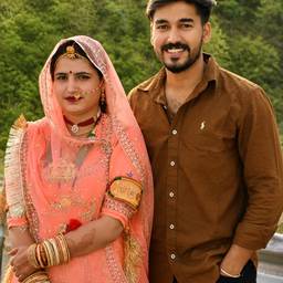 Indian Bridal Couple Merge