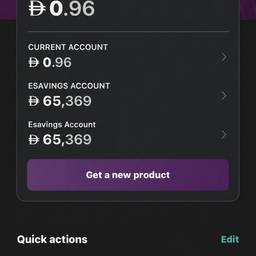 Bank Balance Screenshot Edit