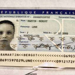 French ID Card Year Edit