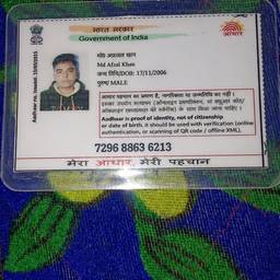 Aadhaar Card DOB Edit
