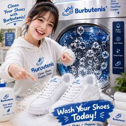 After - Sneaker Wash Product Ad