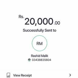 After - Edit Amount on Receipt