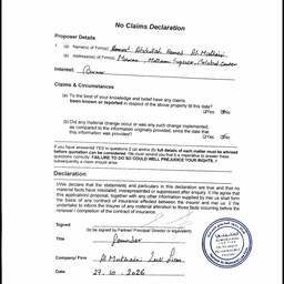 Legal Form Date Edit