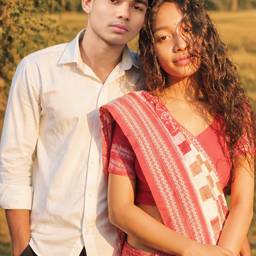 After - Golden Hour Couple Portrait