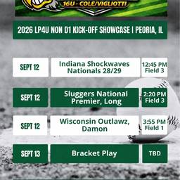 Softball Tournament Schedule Edit